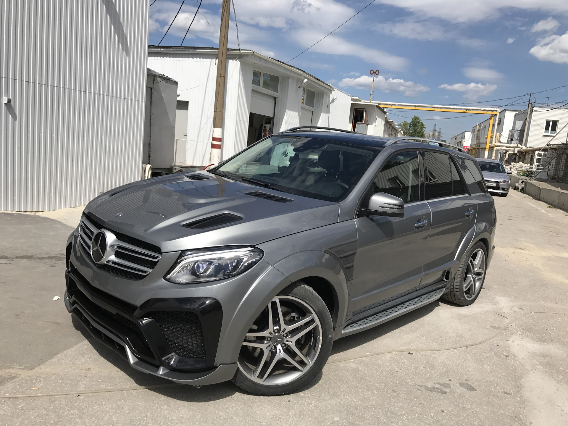 Мерседес GLE 166 AMG обвес