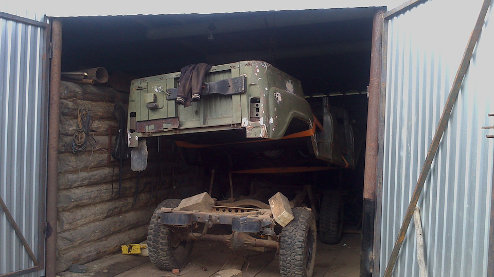 Замена рамы… — УАЗ 469, 2,2 л, 1985 года | своими руками | DRIVE2