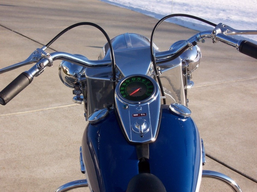 Harley Davidson FLH Duo Glide 1958