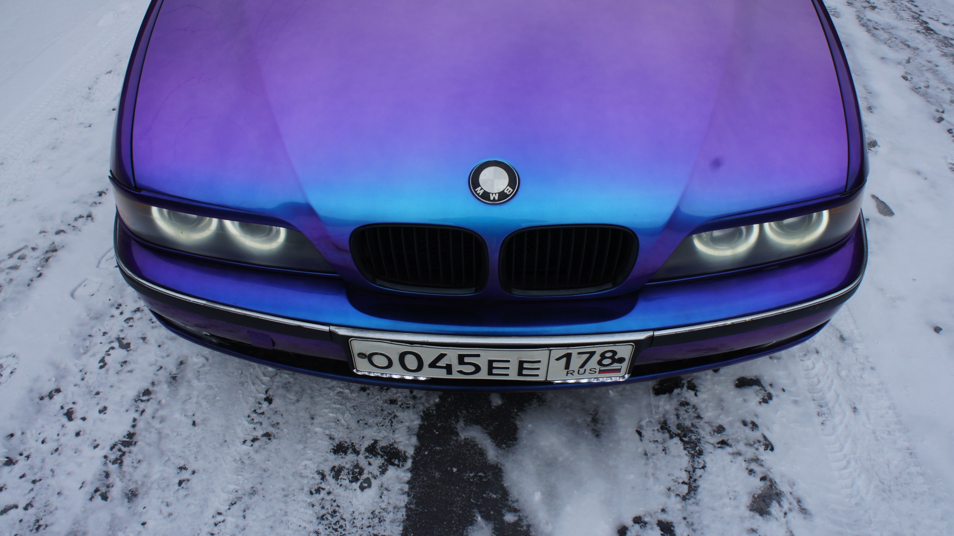 BMW e34 цвет хамелеон