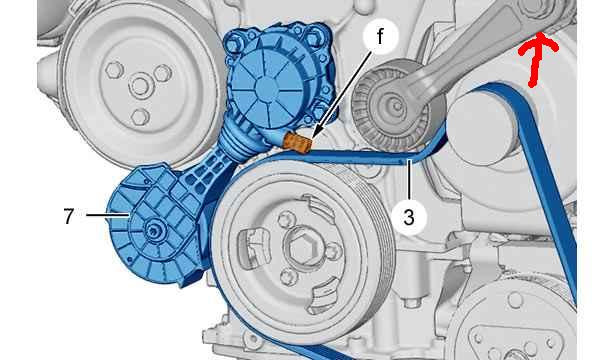 Ситроен приводной ремень. Привод помпы Пежо 408. Привод помпы Пежо 308.
