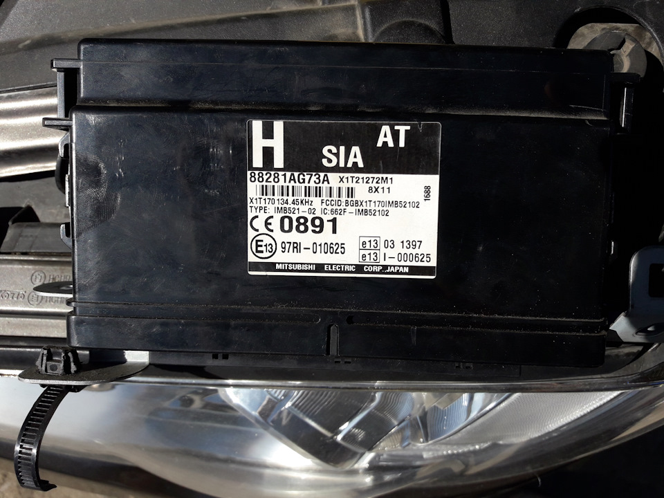 Фото в бортжурнале Subaru Outback (BP). Запчасти на фото: 88281AG73A