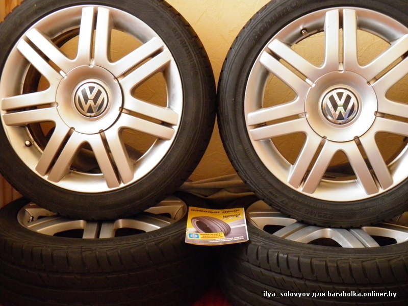 Нужен совет по размерности дисков! — Volkswagen Passat B5, 2 л, 2004 ...