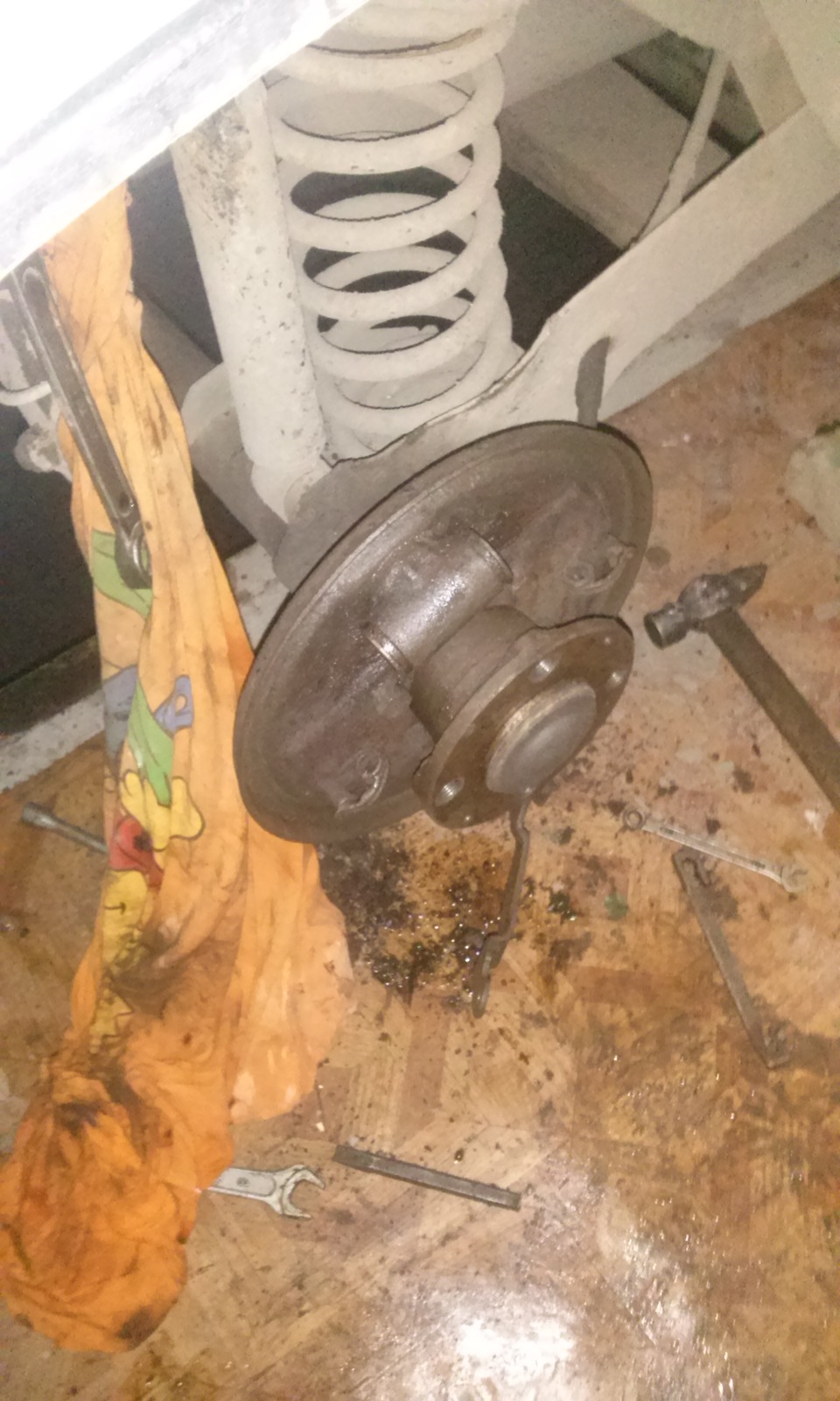 Задние тормоза должны тормозить! Колдун, тц, колодки. #День первый ...