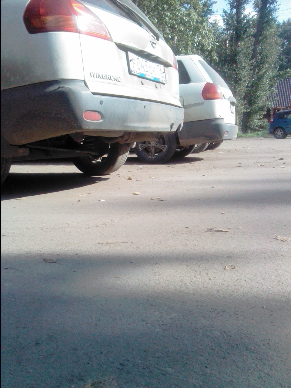 Сравнение клиренса со стандартным АДом — Nissan AD (Y11), 1,3 л, 2002 ...