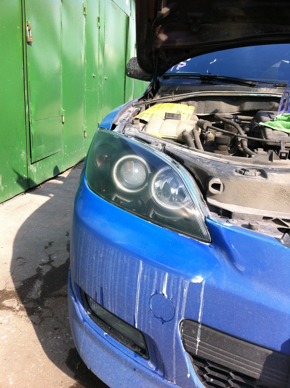 Alloy headlight polishing outside  inside polishing