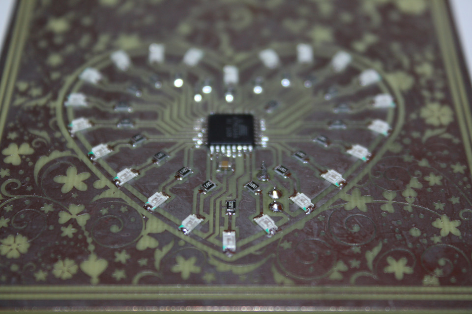 Электронная открытка "Светодиодное сердце" — DRIVE2