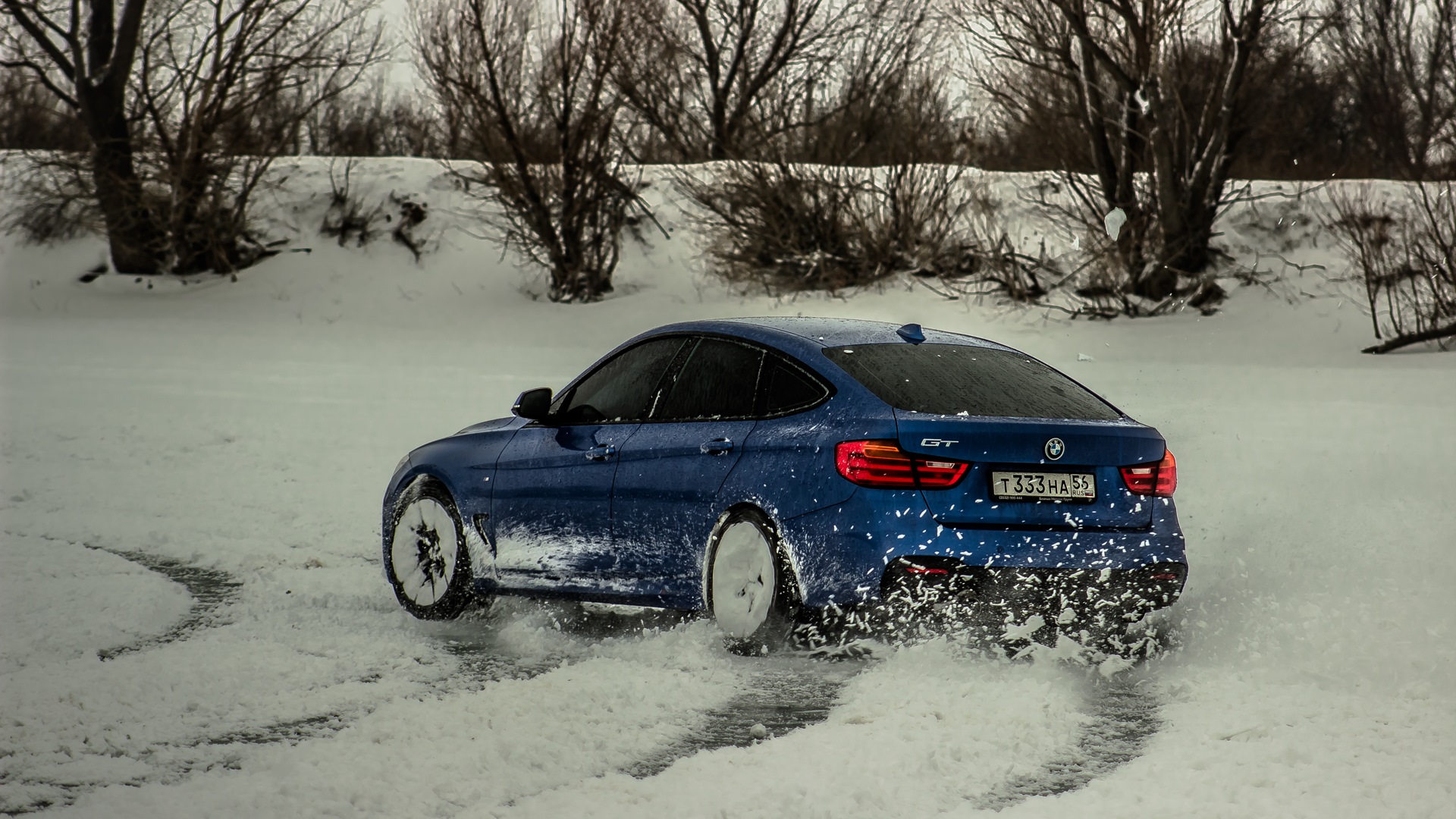 M5 BMW зима РФ