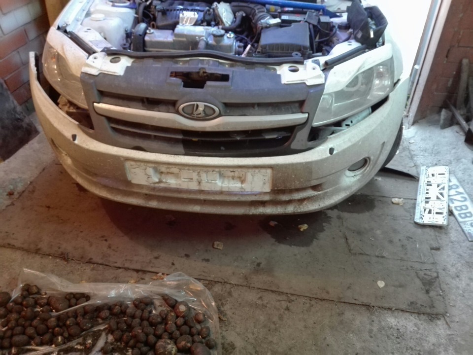 Омыватель фар — Lada Гранта (1G), 1,6 л, 2014 года | другое | DRIVE2