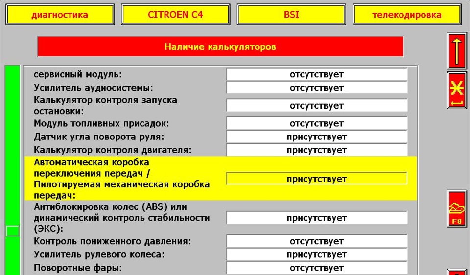 Программа для диагностики ситроен