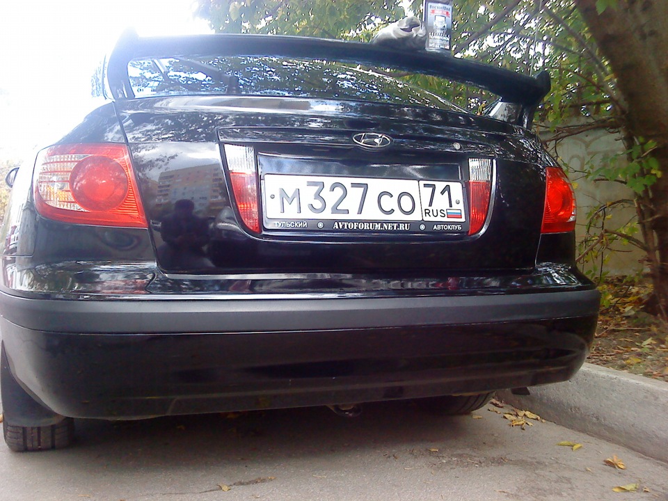 Долой шильдики! — Hyundai Elantra (3G), 1,8 л, 2006 года | стайлинг ...