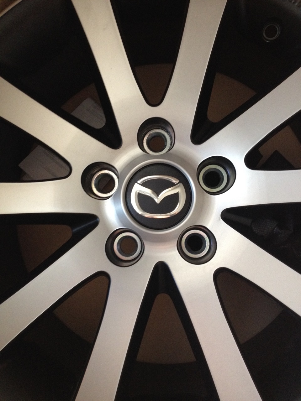 Купил на лето полированные диски (Original) — Mazda 6 (2G) GH, 2 л ...