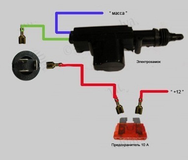 Электрозамок багажника ваз 2106 своими руками