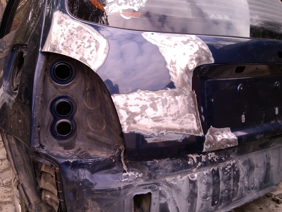 выпрямление — Toyota Starlet (90), 1,3 л, 1997 года | своими руками ...