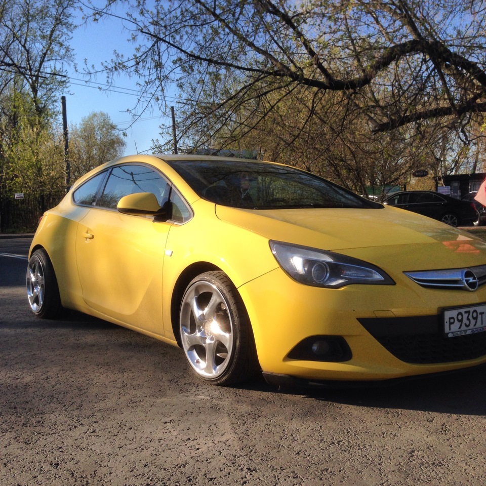 Opel Astra j GTC габариты