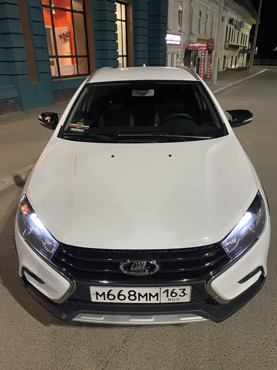 15®. Накладки на зеркала M-style — Lada Vesta SW Cross, 1,6 л, 2019 года |  тюнинг | DRIVE2