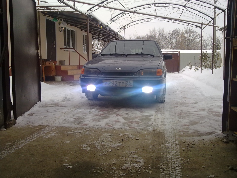 ПТФ без габаритов — LADA 2114, 1,6 л., 2012 года | своими руками | DRIVE2