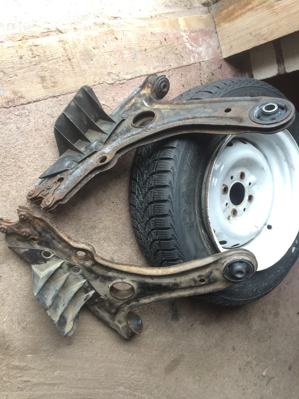 Подготовка к сезону часть 2. Передняя подвеска. — Volkswagen Golf Mk3 ...