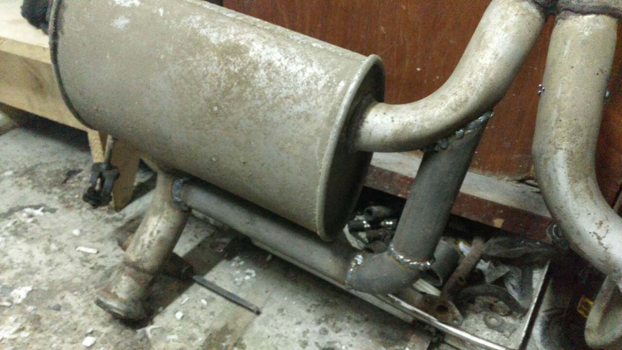 Выхлоп прямоток V6 (версия 1.0) — Renault Laguna I, 3 л, 1999 года ...