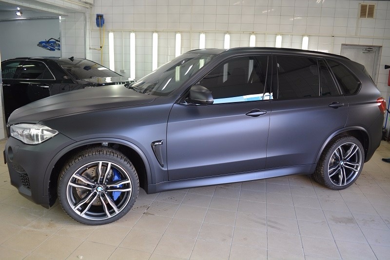 BMW x3 f25 в матовой пленке