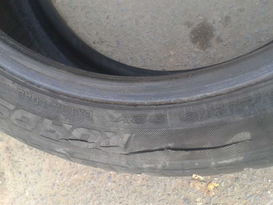 100% износ покрышек — Mercedes-Benz E-class (W124), 2,8 л, 1994 года ...