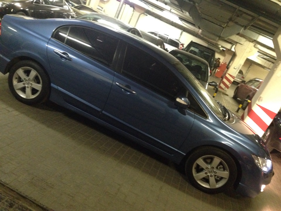 Тонировка — Honda Civic 4D (8G), 1,8 л, 2008 года | стайлинг | DRIVE2