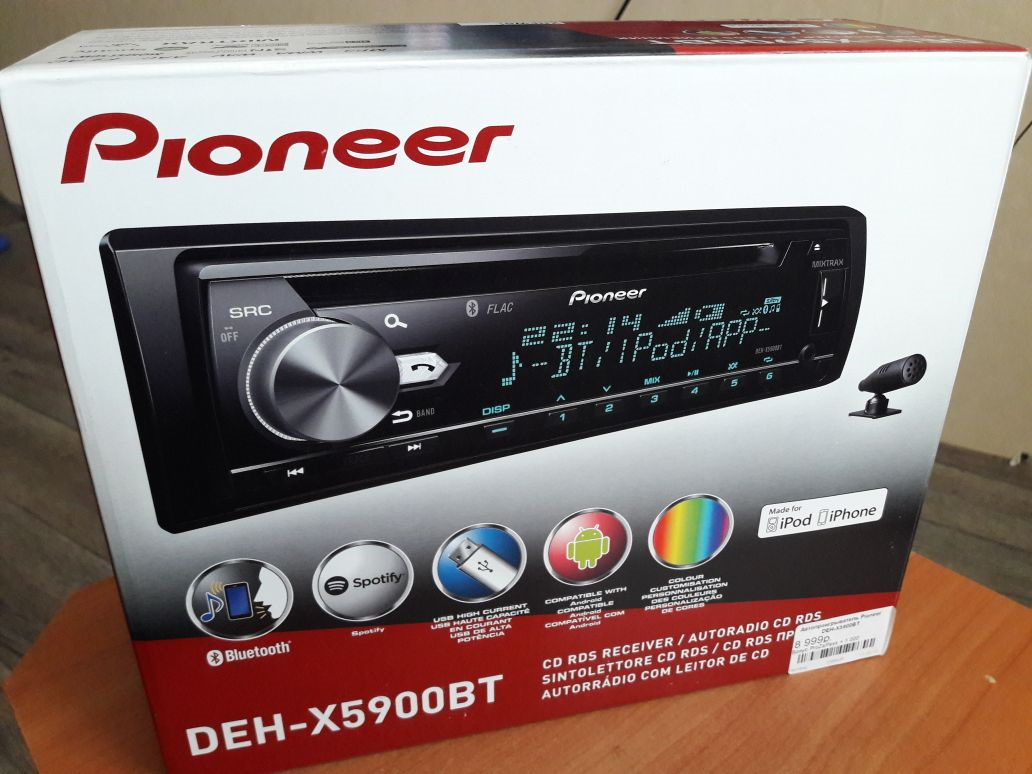 Магнитола пионер flac. Pioneer deh-x5900bt. Магнитола Пионер 5900. Deh 5900bt. Пионер 5900 БТ.