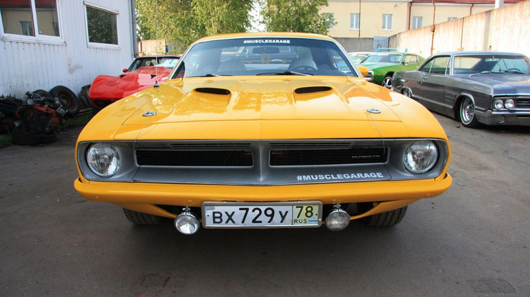 Plymouth Barracuda 1970 Форсаж