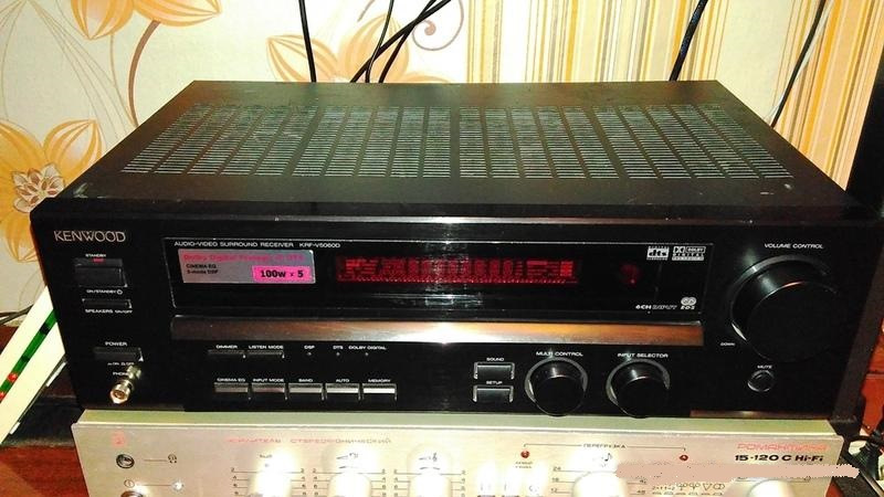 Names And Functions Of Parts, Main Unit, Standby Mode Kenwood KRF-V6070D User Ma - Foto 5