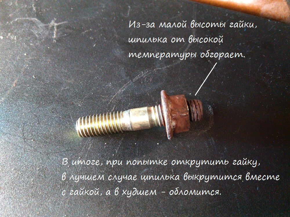 Профилактика выпускной системы. Часть 1: Эволюция латунной гайки. — DRIVE2