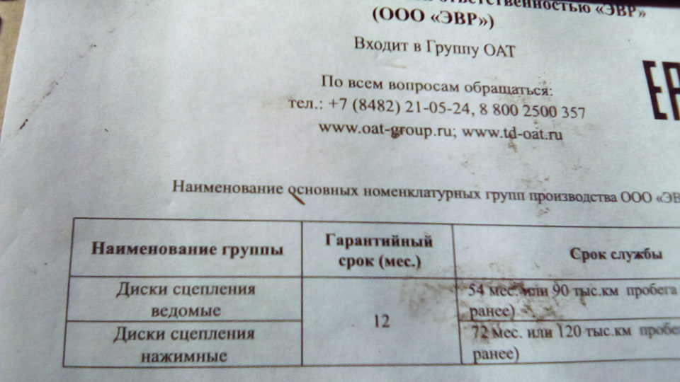 кпп 083, сцепление приора ) — Lada 21124, 1,6 л, 2007 года | своими ...