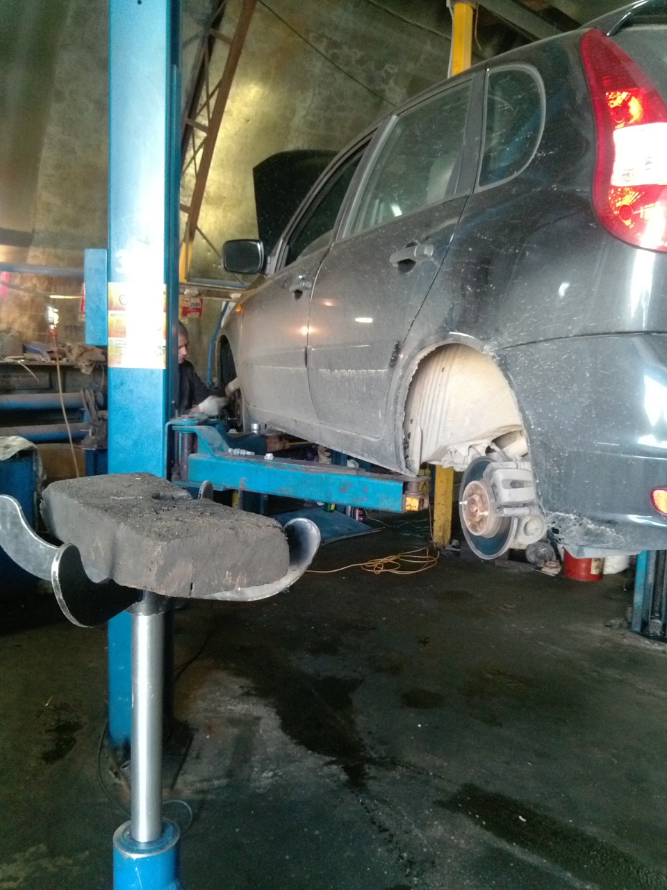 Подшипник ступицы — Lada Калина Спорт (1G), 1,6 л, 2012 года | запчасти ...