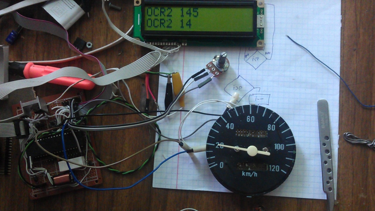 Как сделать самодельный спидометр Стрелочные приборы ша шаговых двигателях. Попытки реализации. - Сообщество "Элек