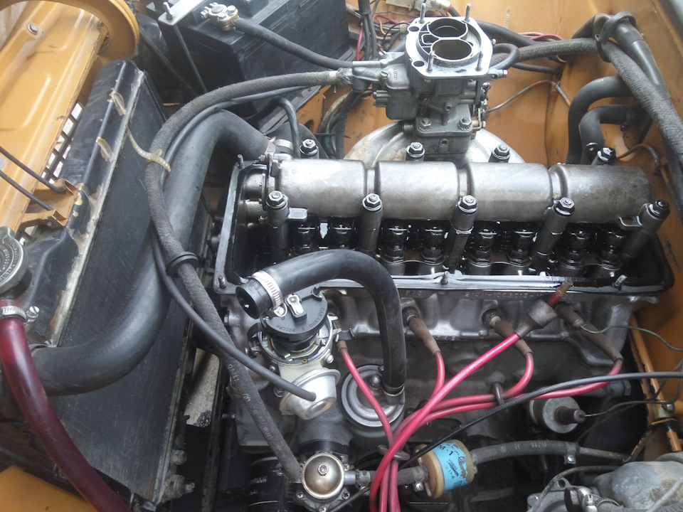 Замена цепи грм, натяжителя, шестерёнчатый башмак. — Lada 2103, 1,5 л ...