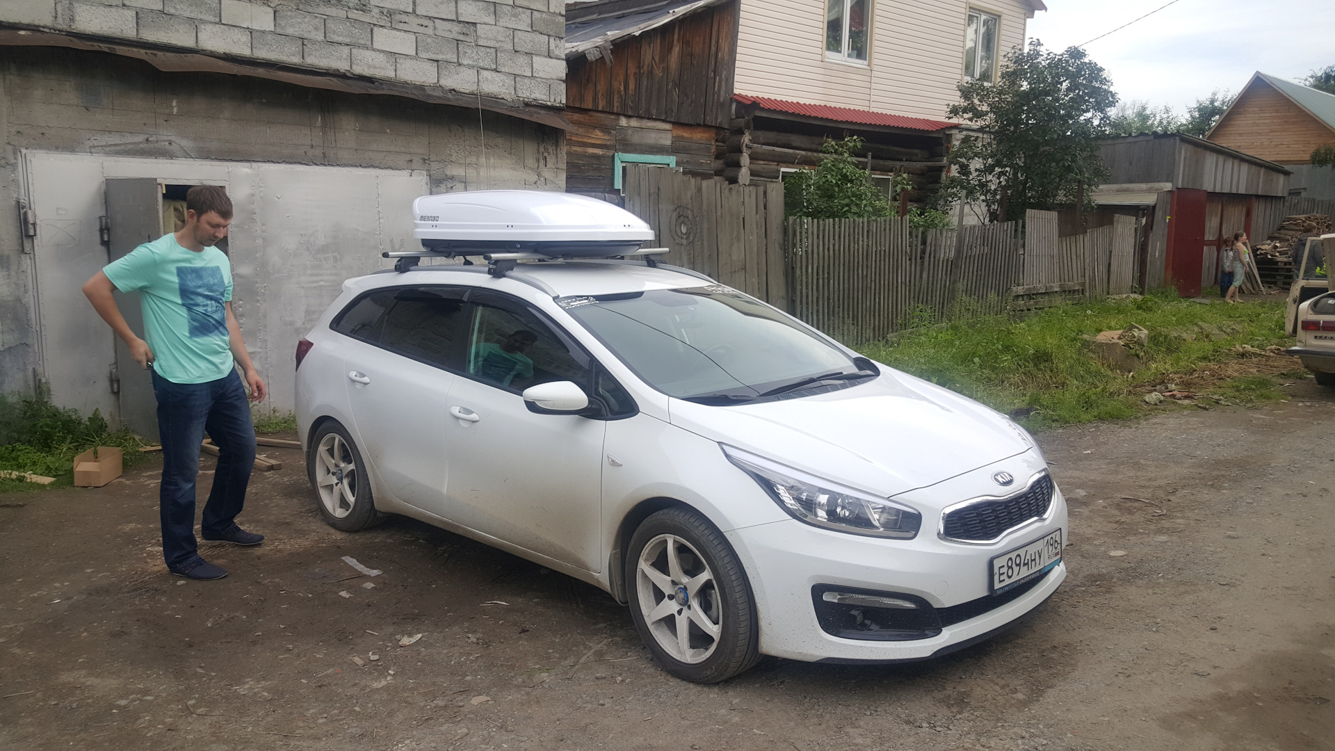 Kia Ceed SW путешествие Норвегия