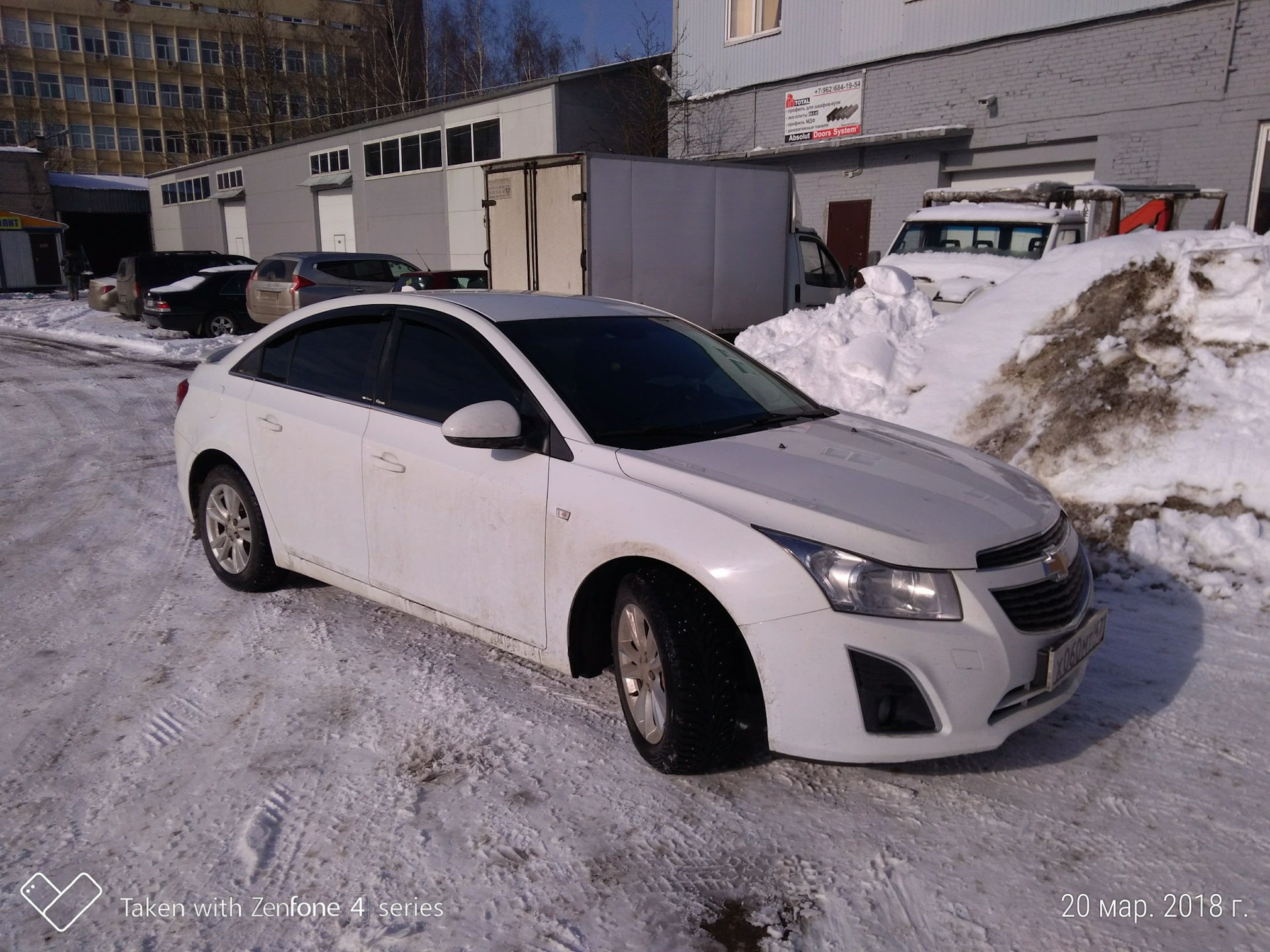 Chevrolet Cruze тонированный