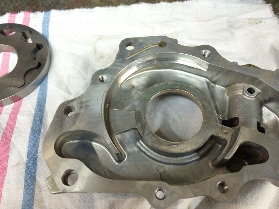 Recovery of oil pump