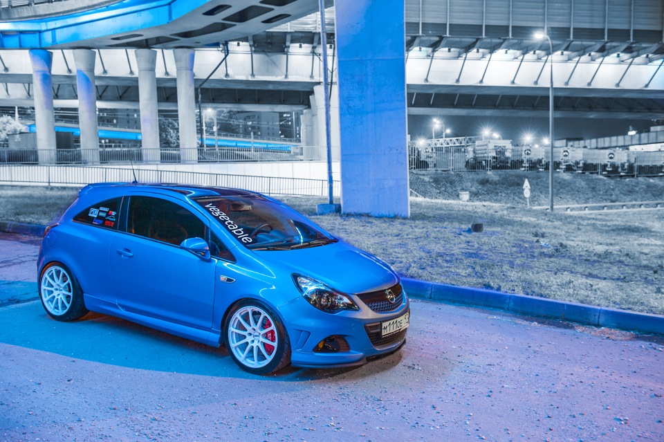 Opel Corsa 2007 stance