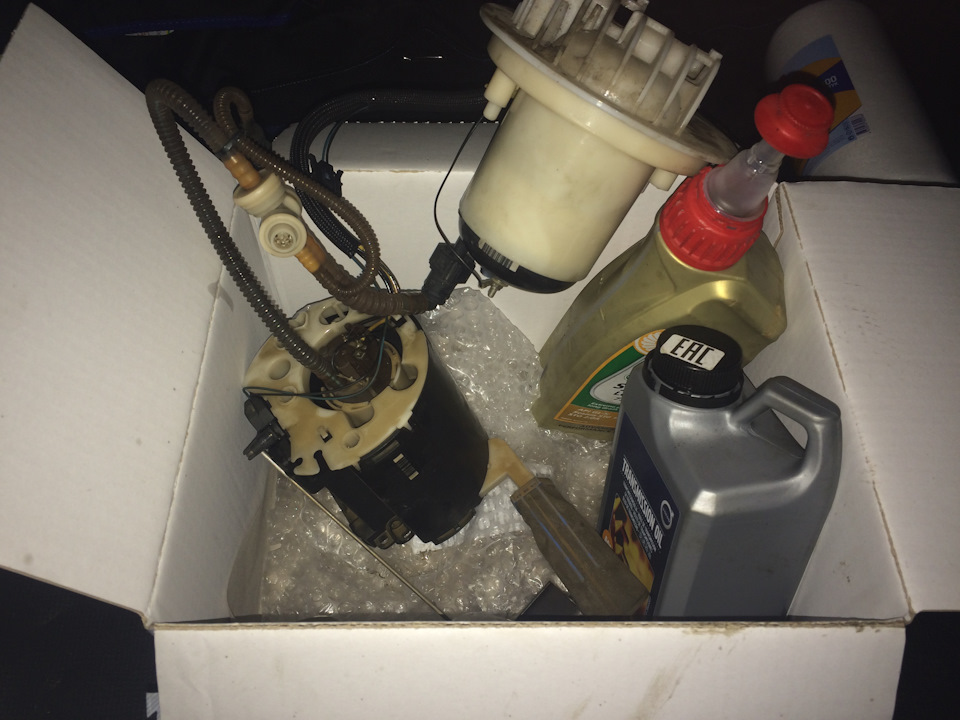 Замена топливного фильтра. - Land Rover Freelander, 1,8 л, 2000 года своими рука