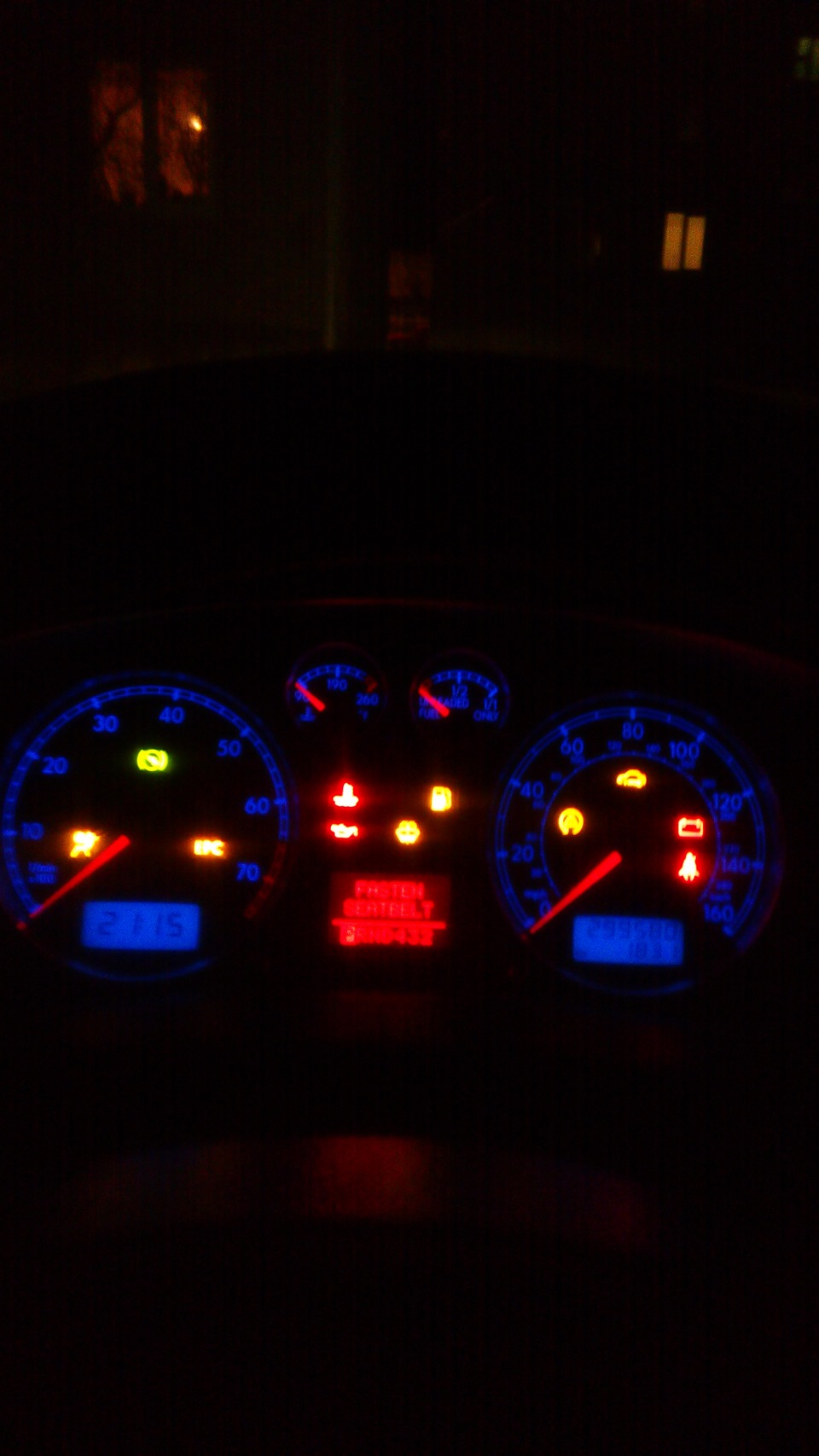 Не все горят лампочки на панели — Volkswagen Passat B5, 1,8 л, 2001 ...