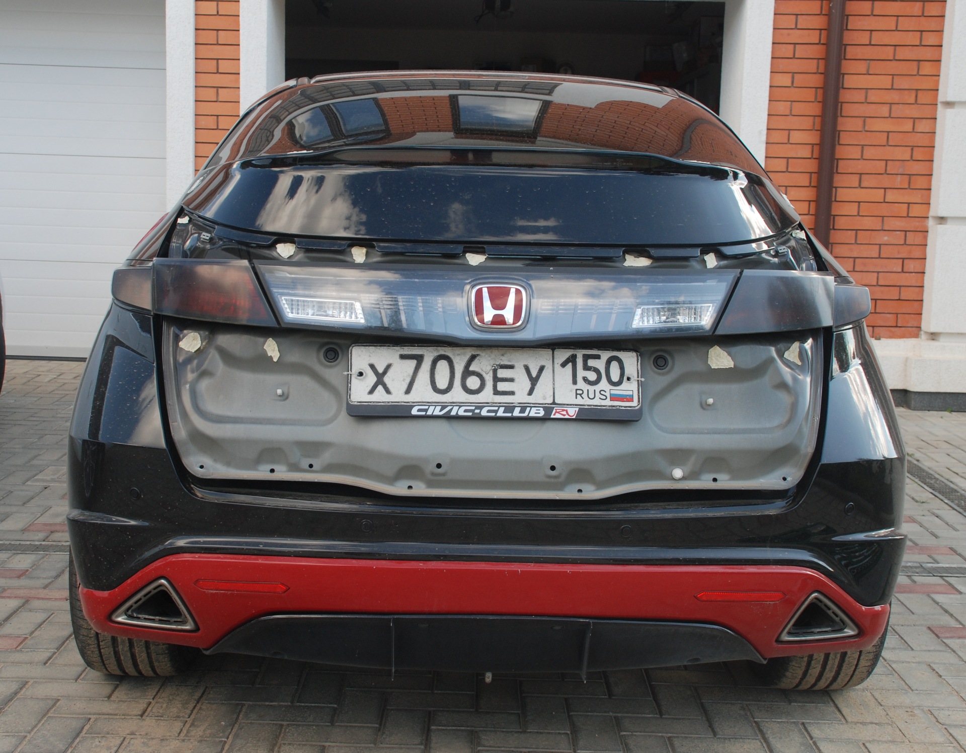 Вот это ЖОПА! — Honda Civic 5D (8G), 1,8 л, 2007 года | тюнинг | DRIVE2