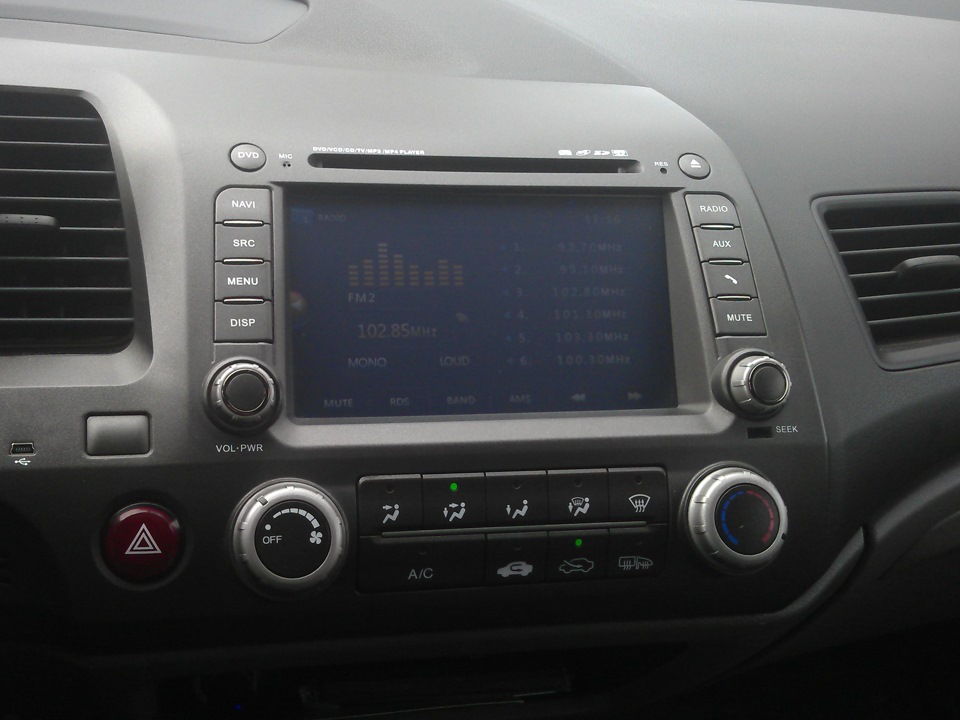 Магнитола Honda Civic 2008 Android