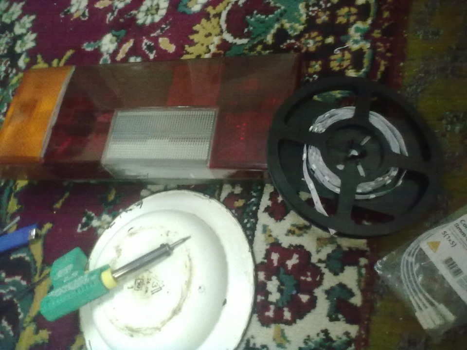 Диодные фонари своими руками — Lada 21099, 1,5 л, 1995 года | стайлинг ...