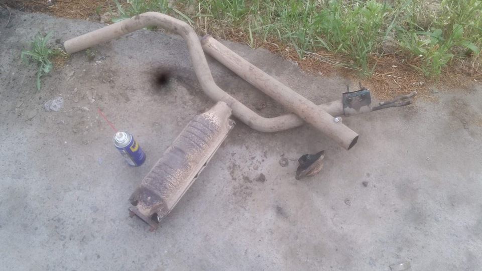 Резонатор вместо катализатора! Готово! +100500 ко всему — Honda Civic ...