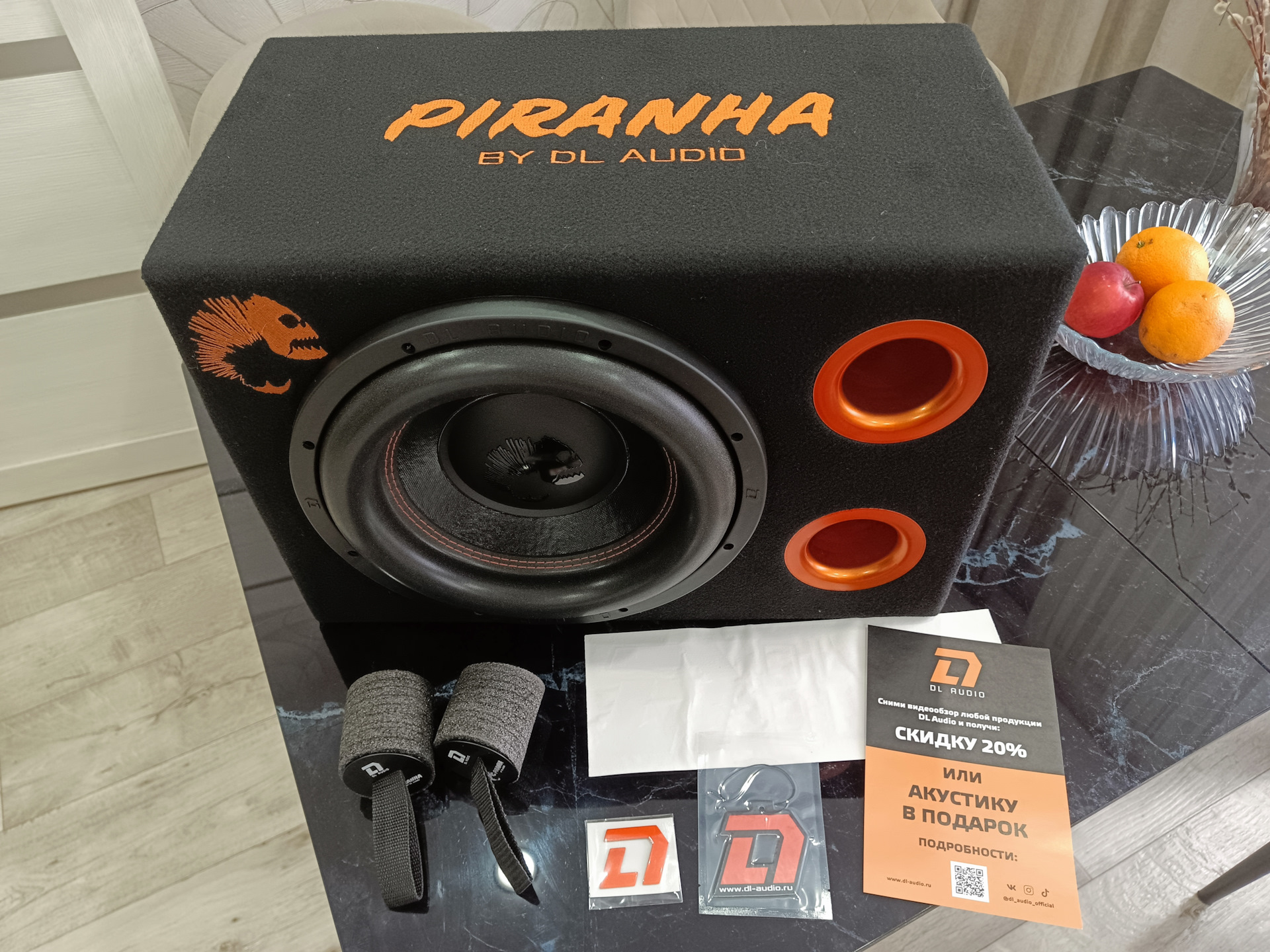Сабвуфер Piranha 12 Double Port V.2 пассивный 🔊 — Lada Приора седан, 1 ...