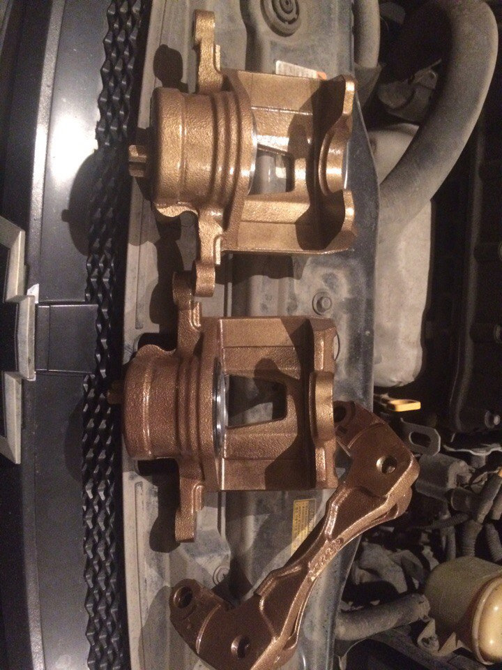 AMD SPORT BD5118 и переборка суппорта. — Chevrolet Lacetti 5D, 1,6 л ...
