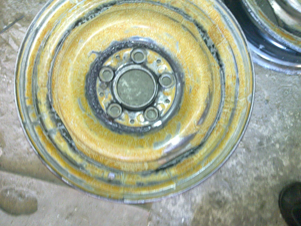 Подготовка дисков к покраске или лажа с преобразователем. — Москвич ...