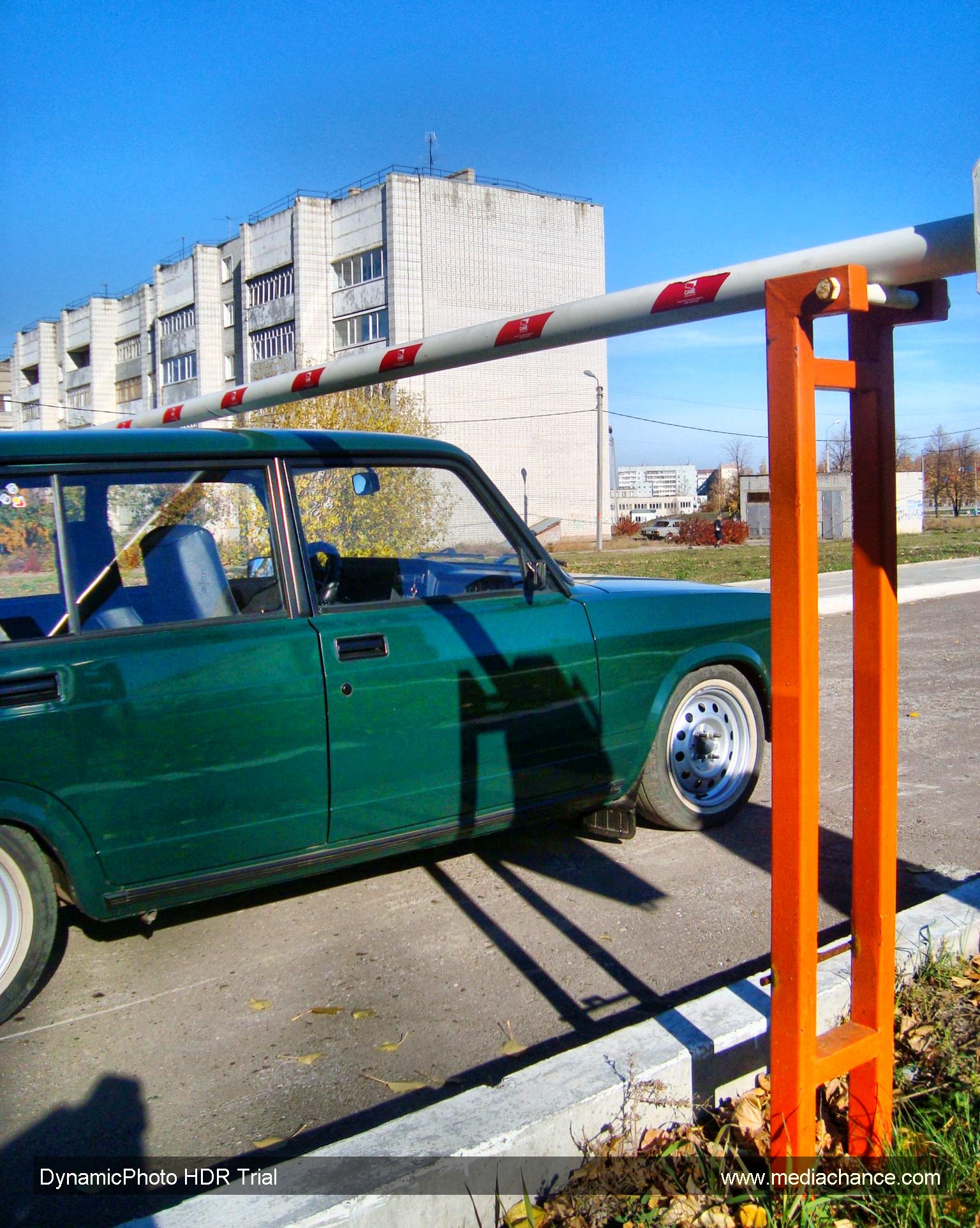 а нам шлагбаум не мешает :D — Lada 2104, 1,5 л, 1997 года | другое | DRIVE2