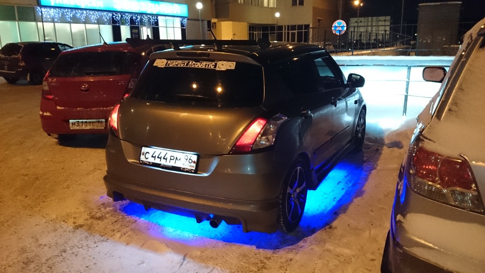 4х канальный усилитель и конденсатор 1ф. — Suzuki Swift (3G), 1,2 л ...