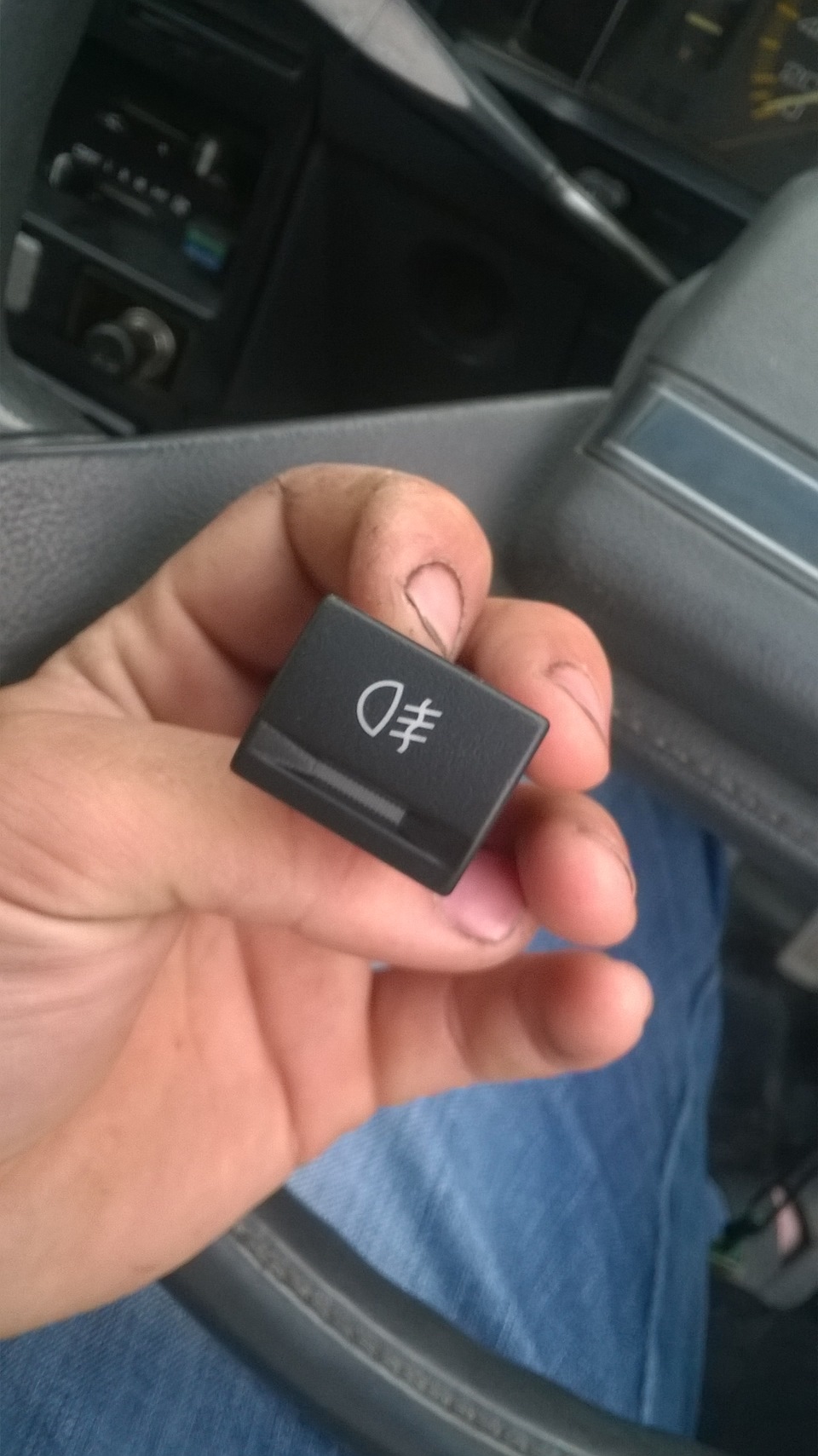 Установил ПТФ) — Toyota Sprinter Carib (25), 1,5 л, 1985 года | просто ...